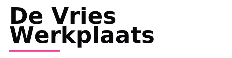 De Vries Werkplaats logo